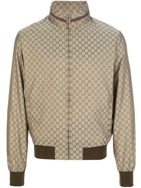 gucci bomber jacket mens|gucci men's denim trucker jacket.